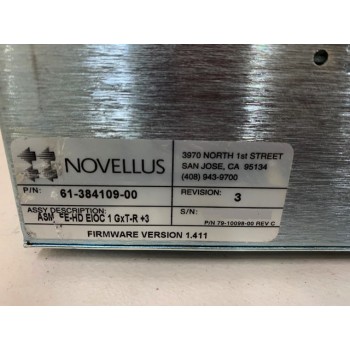 Novellus 61-384109-00 ASM FE-HD EIOC 1 GxT-R +3